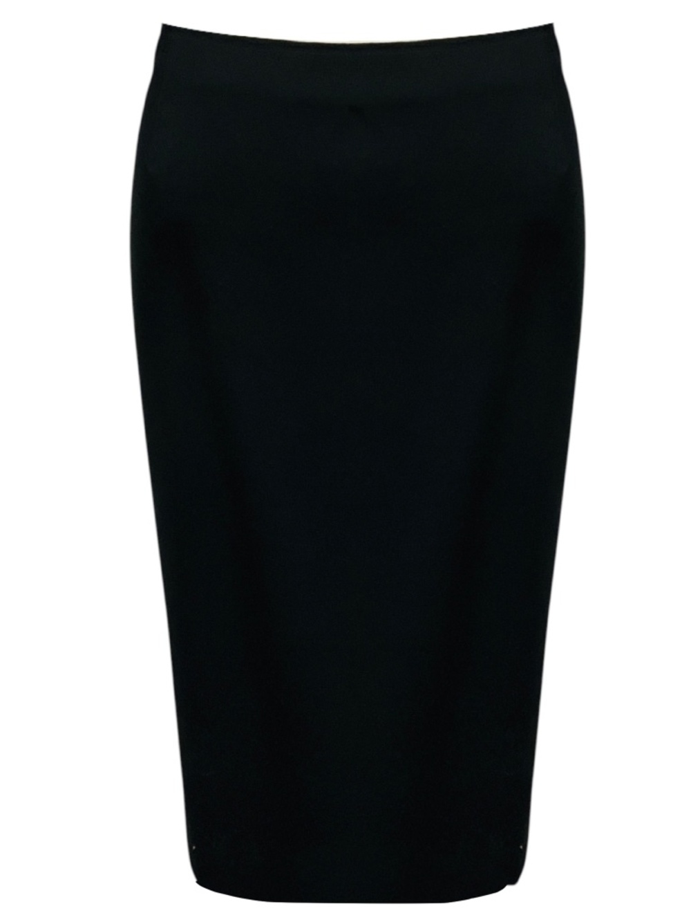 Valentino Black Classic High Waist Pencil Skirt